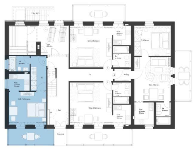 Appartamento Haus Heidelberg Goehren  Esterno foto